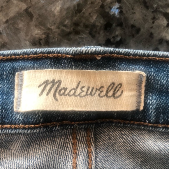 MADEWELL 9” High-Rise Skinny Jean, Destructured-Hem Edition - Picture 3 of 14
